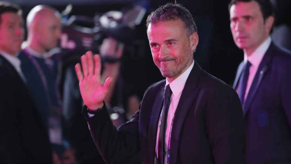 Luis Enrique, en el sorteo de la Euro 2020 | EFE