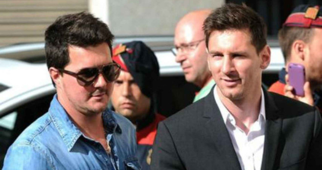 Matías Messi y Leo Messi, en una imagen de archivo / REDES