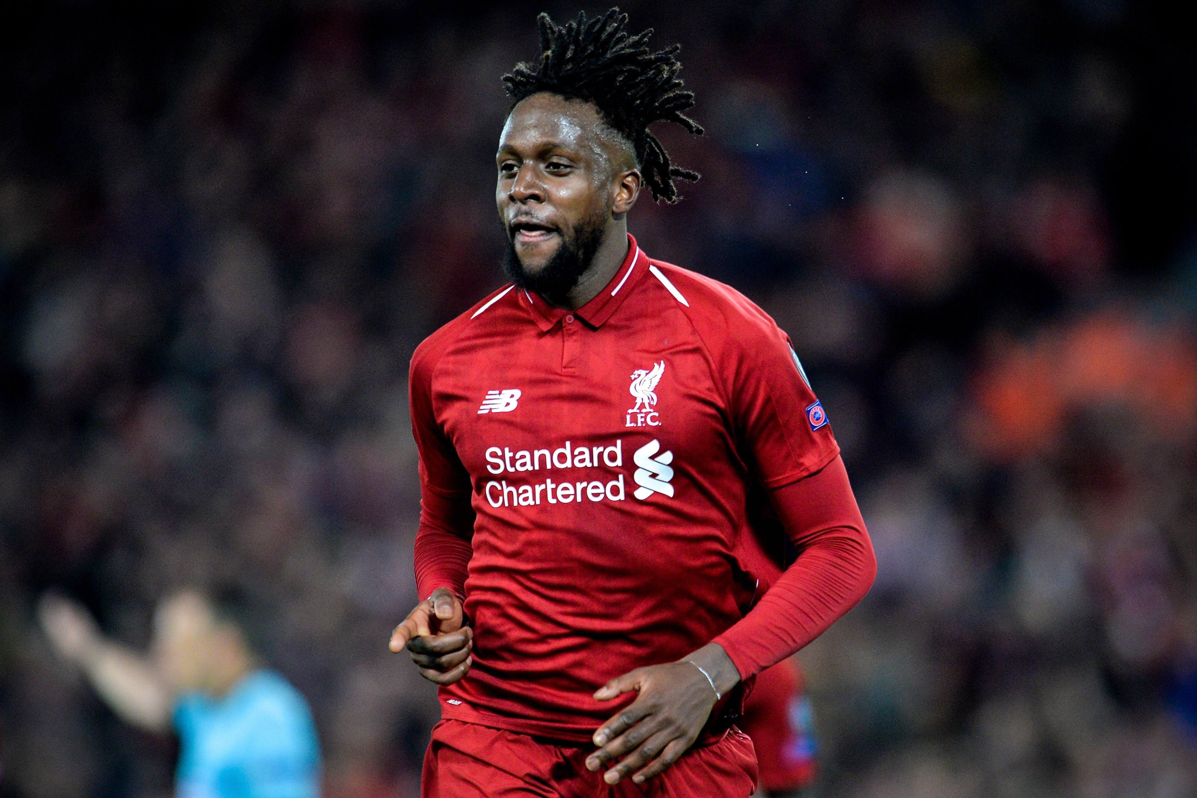 Divock Origi celebra el cuarto gol del Liverpool ante el FC Barcelona, en la Champions de 2019 / EFE