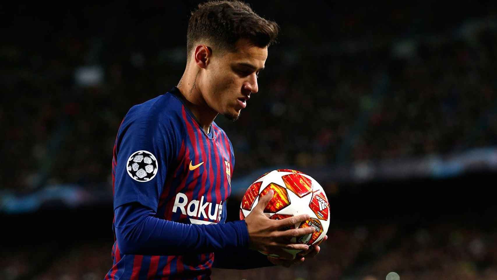 Coutinho, en un partido con el Barça | EFE