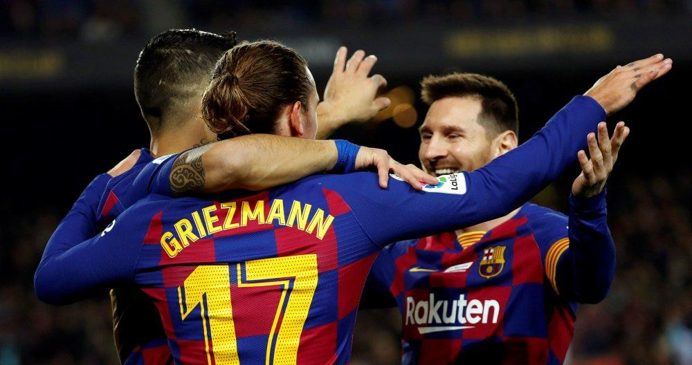 Griezmann, Messi y Luis Suárez / CULEMANÍA