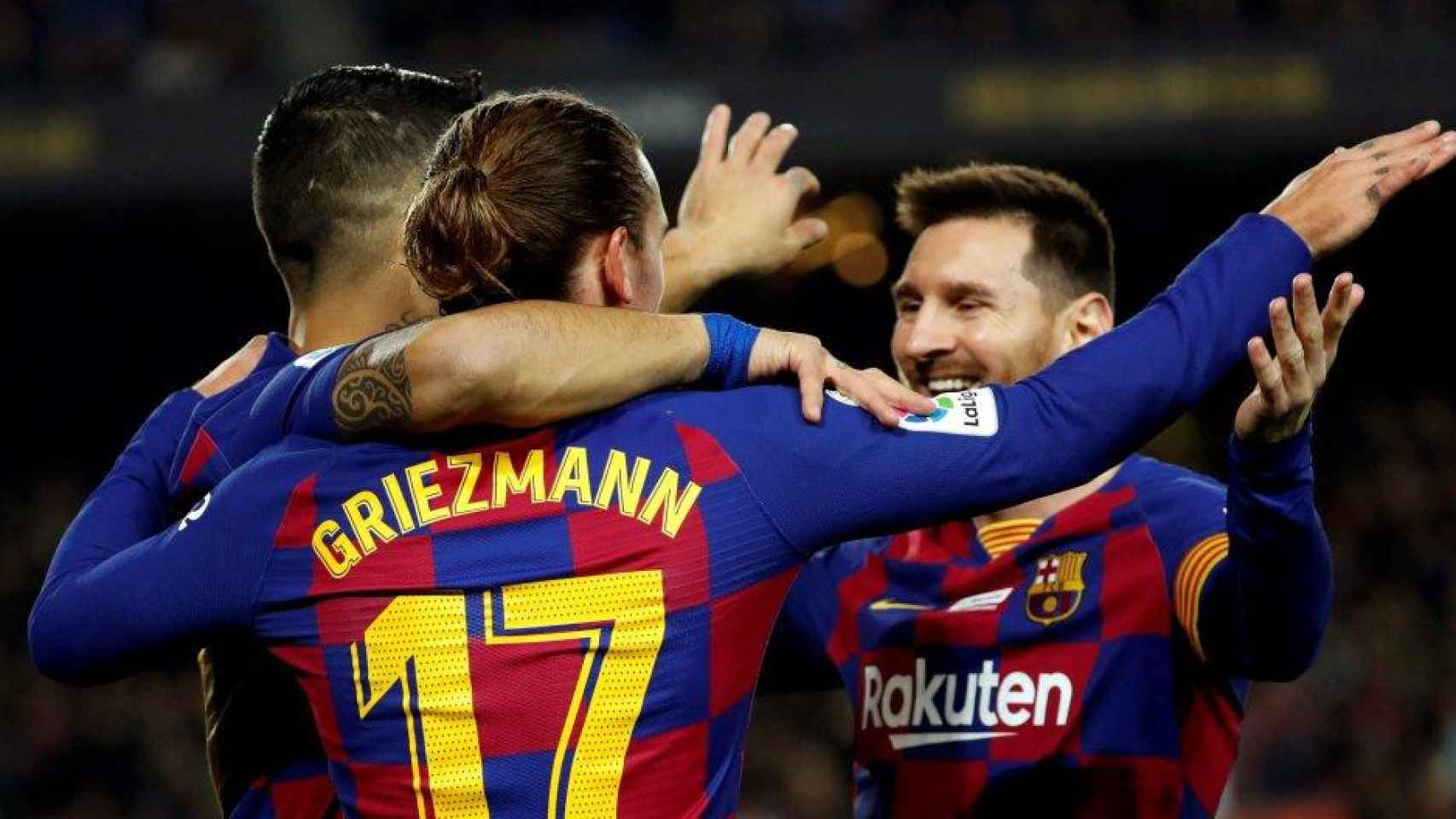 Griezmann, Messi y Luis Suárez / CULEMANÍA
