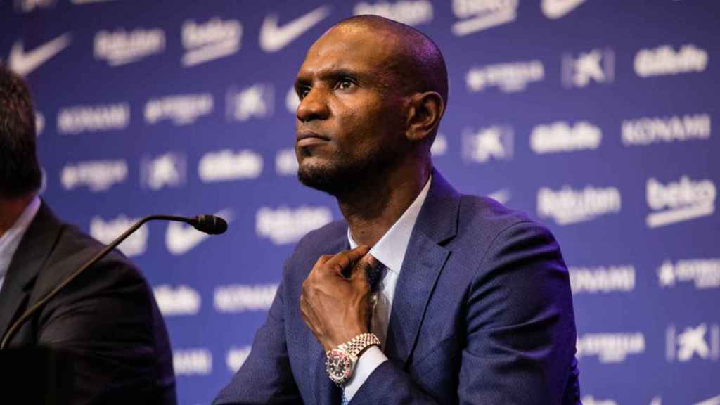 Eric Abidal en un acto del FC Barcelona / FCB