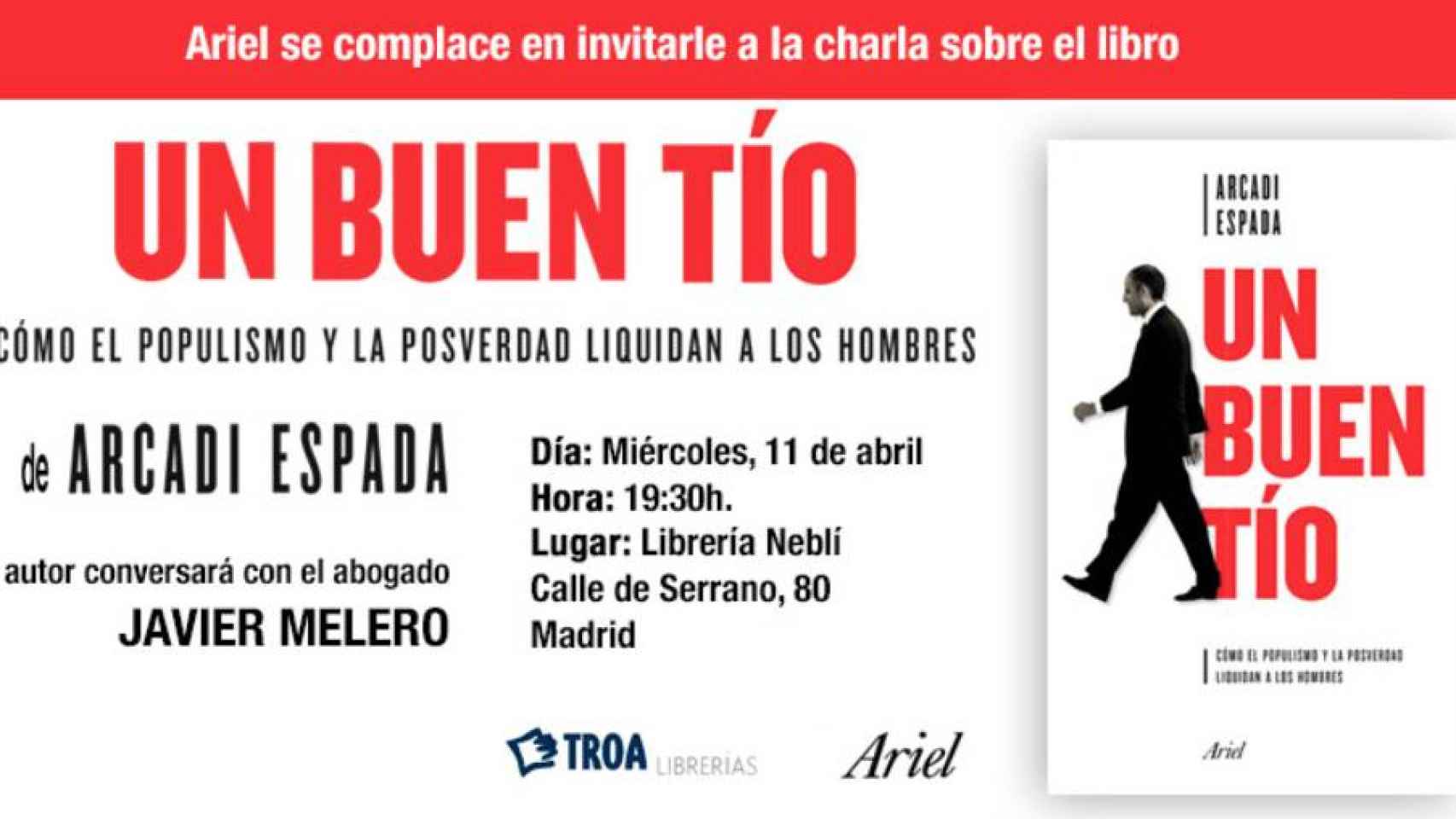 El abogado de Mas presenta el nuevo libro de Arcadi Espada