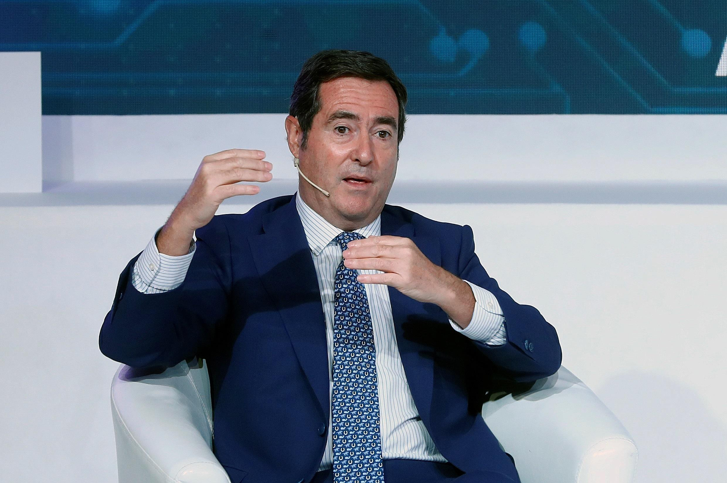 El presidente de CEOE, Antonio Garamendi / EP