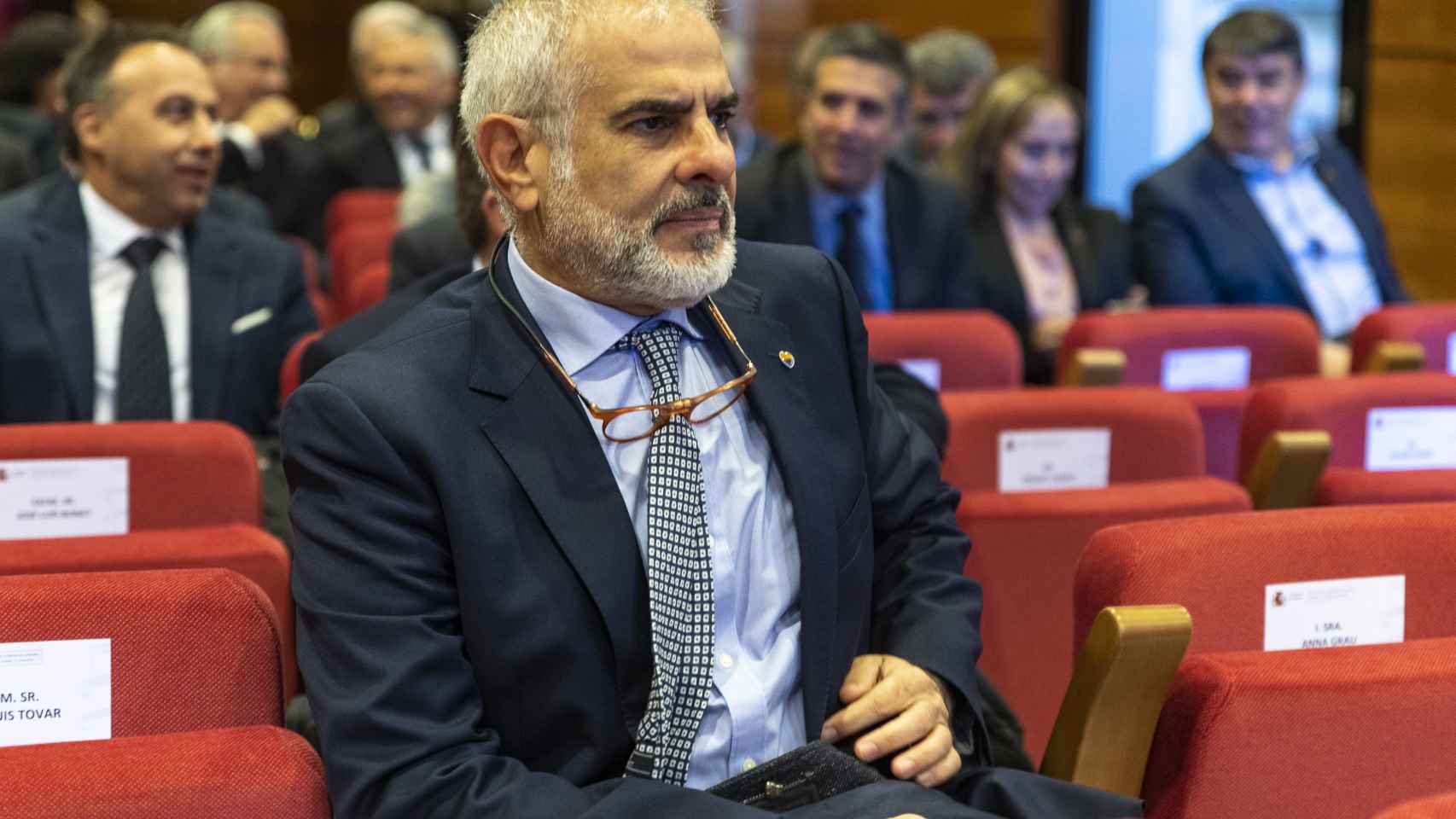 El líder de Ciutadans (Cs) en el Parlament, Carlos Carrizosa, en el acto del 44 aniversario de la Constitución española / Lorena Sopêna - EUROPA PRESS