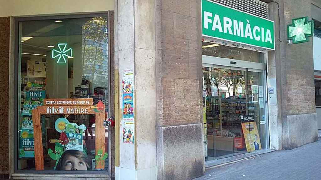 Una farmacia de Barcelona