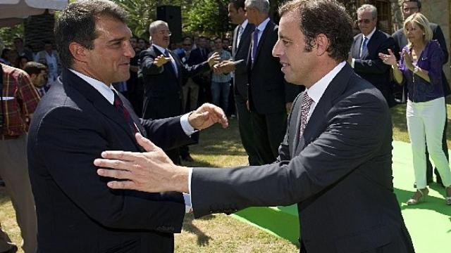 Joan Laporta y Sandro Rosell, expresidentes del Barça en la época de las cuentas en Andorra / FOTO blogfcb.com