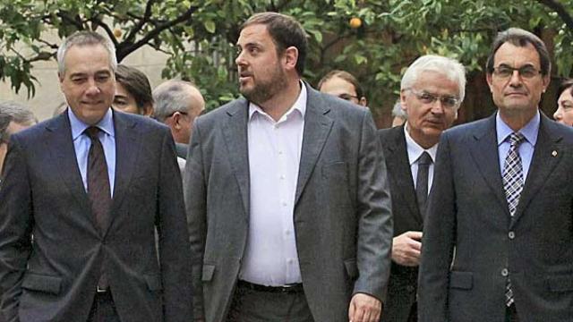 Navarro, Junqueras y Mas