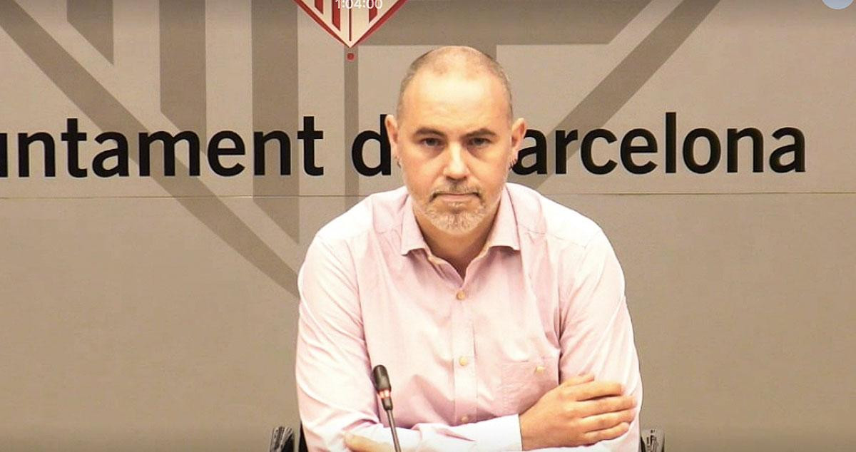 Eloi Badia, concejal de Transición Ecológica y Emergencia Climática, en rueda de prensa / CG