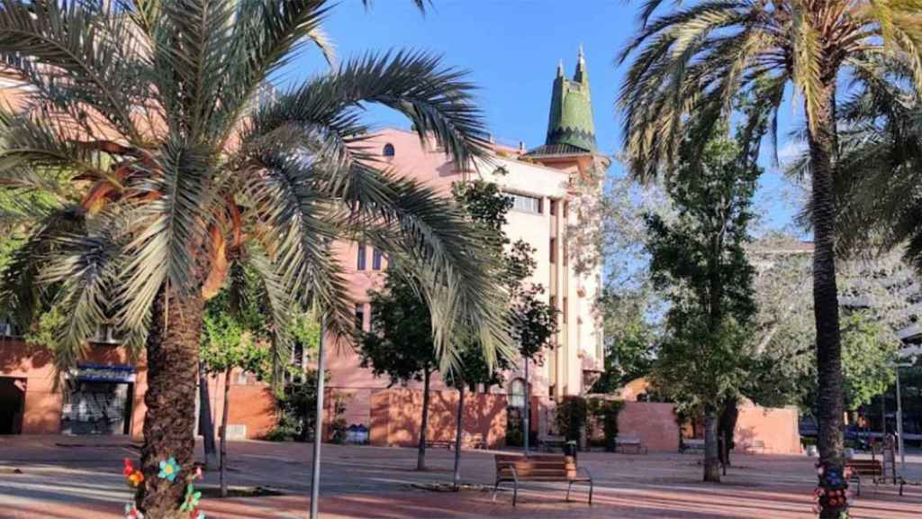 Parque Central de Girona, donde un joven apuñaló por la espalda a su compañero de piso / GOOGLE MAPS