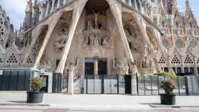 Una de las puertas de entrada a la basílica de la Sagrada Familia / EP