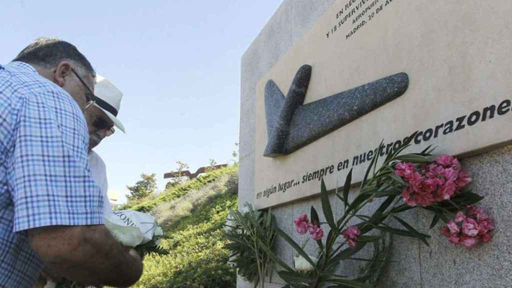 Homenaje a las víctimas del siniestro aéreo de Spanair del 20 de agosto de 2008