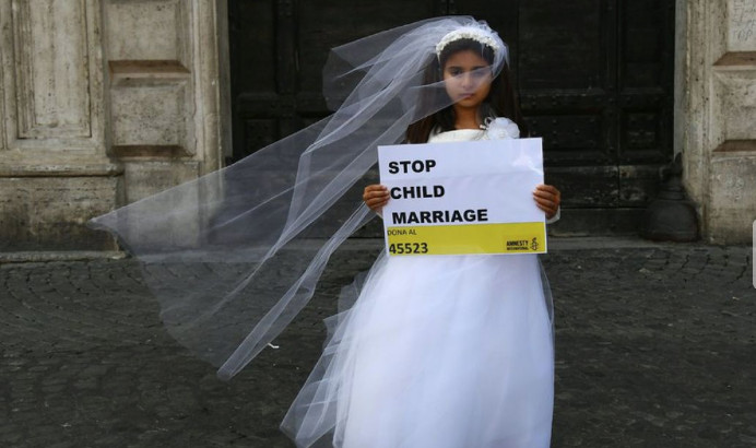 Campaña contra el matrimonio infantil