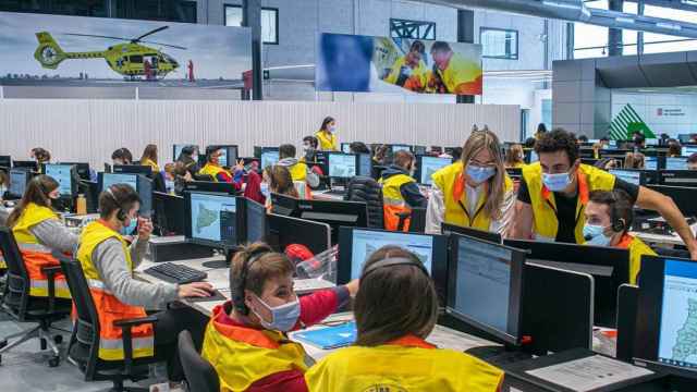 Imagen de la sala Bital del Sistema de Emergencies Médicas de Cataluña / SEM