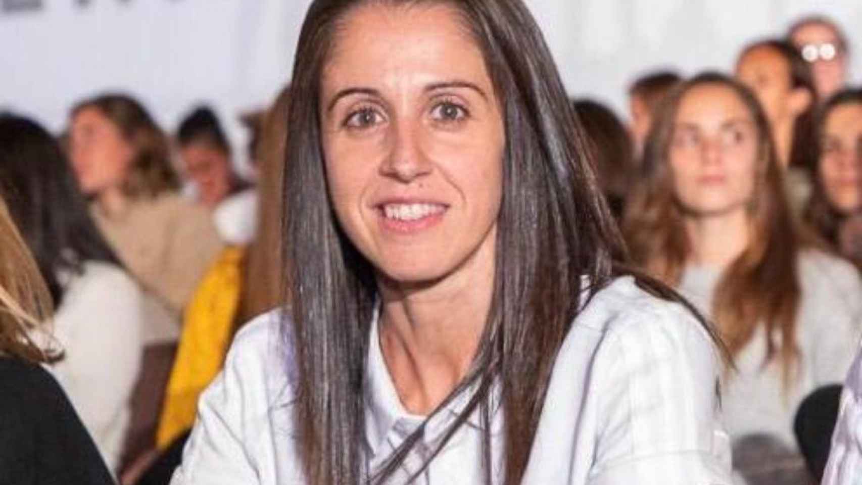 La delegada de la AFE para el fútbol femenino, Keka Vega