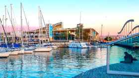 Barcos en el Port Vell de Barcelona / PX