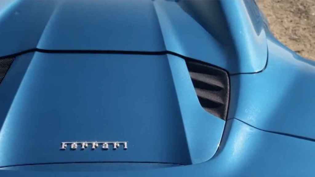 Detalle del Ferrari 488 Spider.