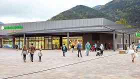 Supermercado de Mercadona en Ripoll (Girona).