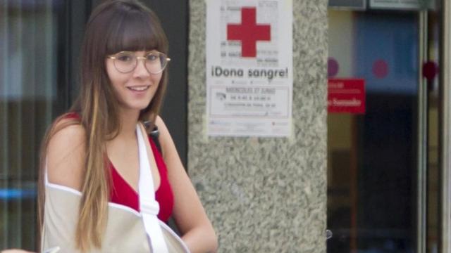 Aitana sufre un accidente durante la celebración de su cumpleaños