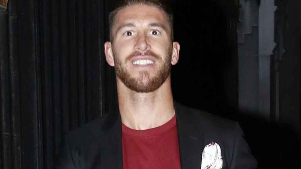 Una foto de archivo de uno de los looks de Sergio Ramos