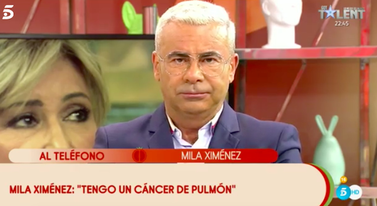 El día que Mila Ximénez anunció en 'Sálvame' que padece un cáncer de pulmón / MEDIASET