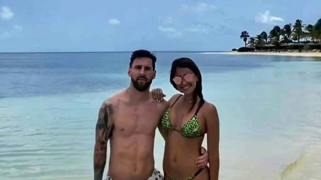 antonella roccuzzo y leo messi de vacaciones