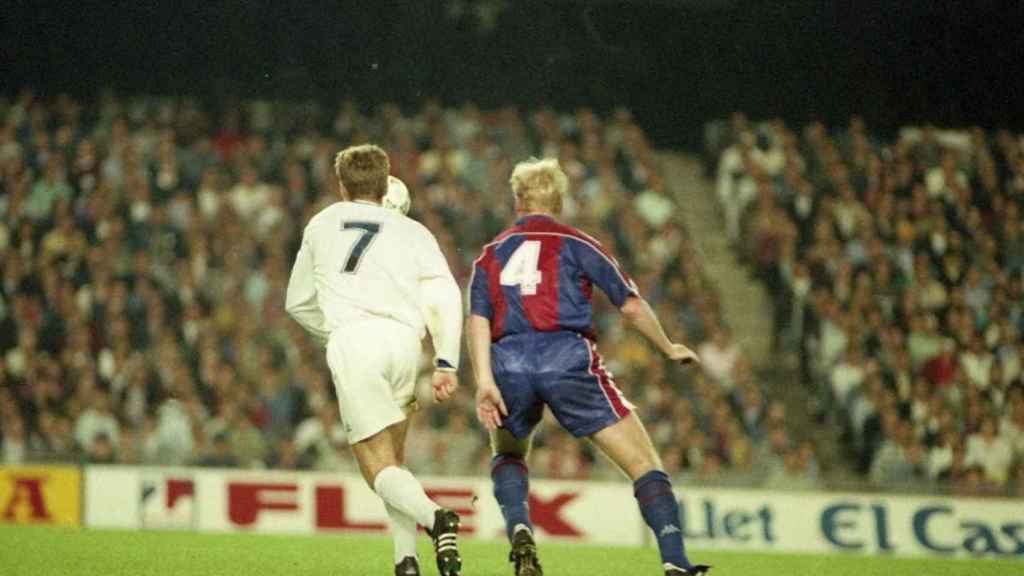 Ronald Koeman, en la remontada del Barça contra el Dinamo de Kiev de 1993 / FCB