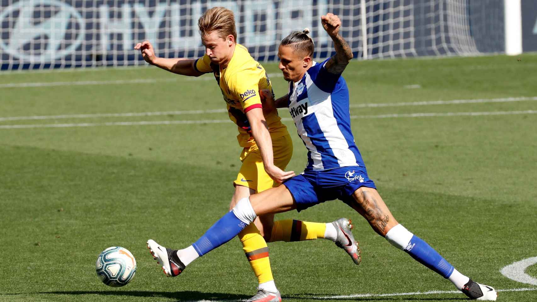 De Jong en el Barça-Alavés / EFE