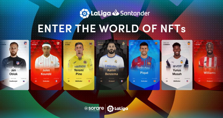 Los cromos de la Liga en Sorare / Sorare