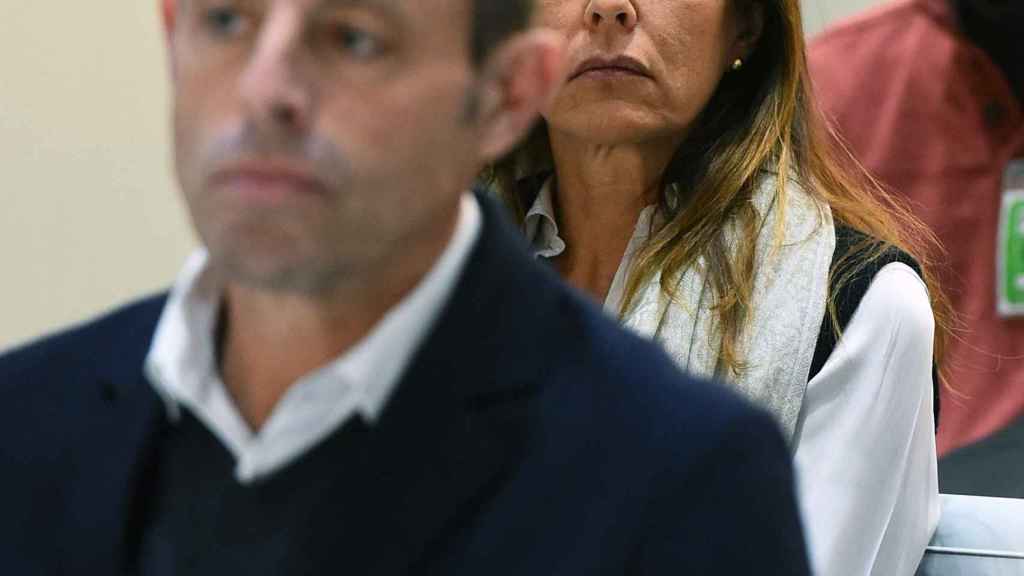 Sandro Rosell en su primer día ante la Audiencia Nacional / EFE