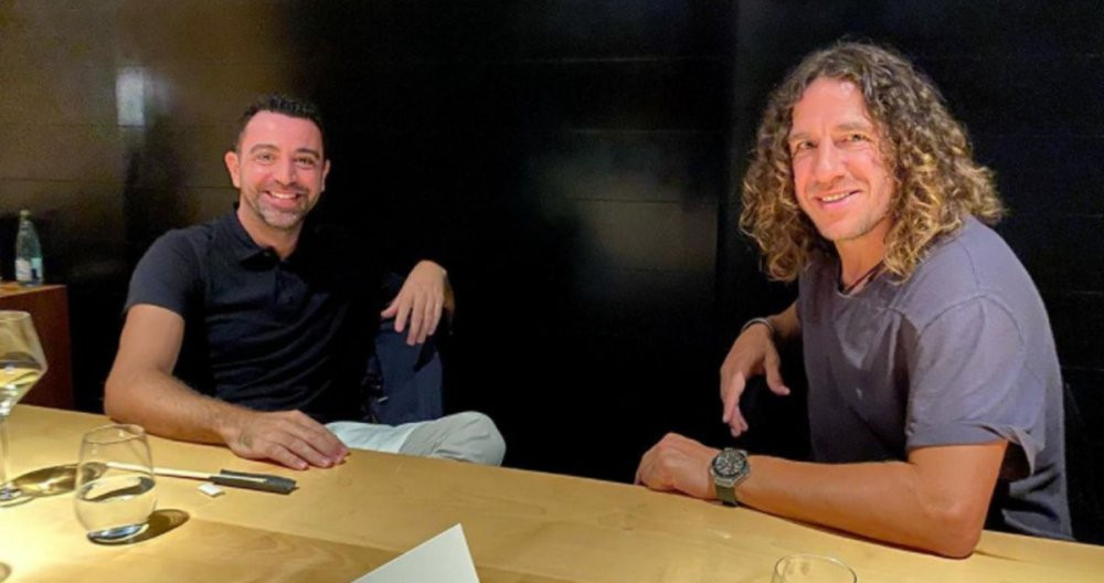 Xavi y Puyol se reúnen / REDES