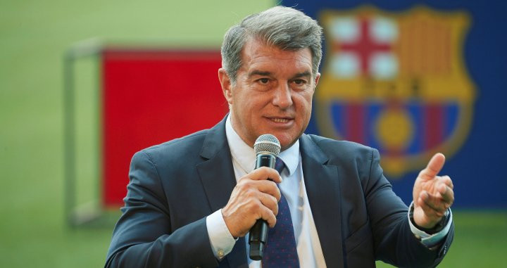 Laporta, firme en su discurso / EFE