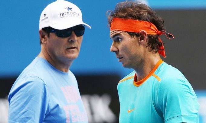 Toni Nadal con Rafa Nadal / EFE