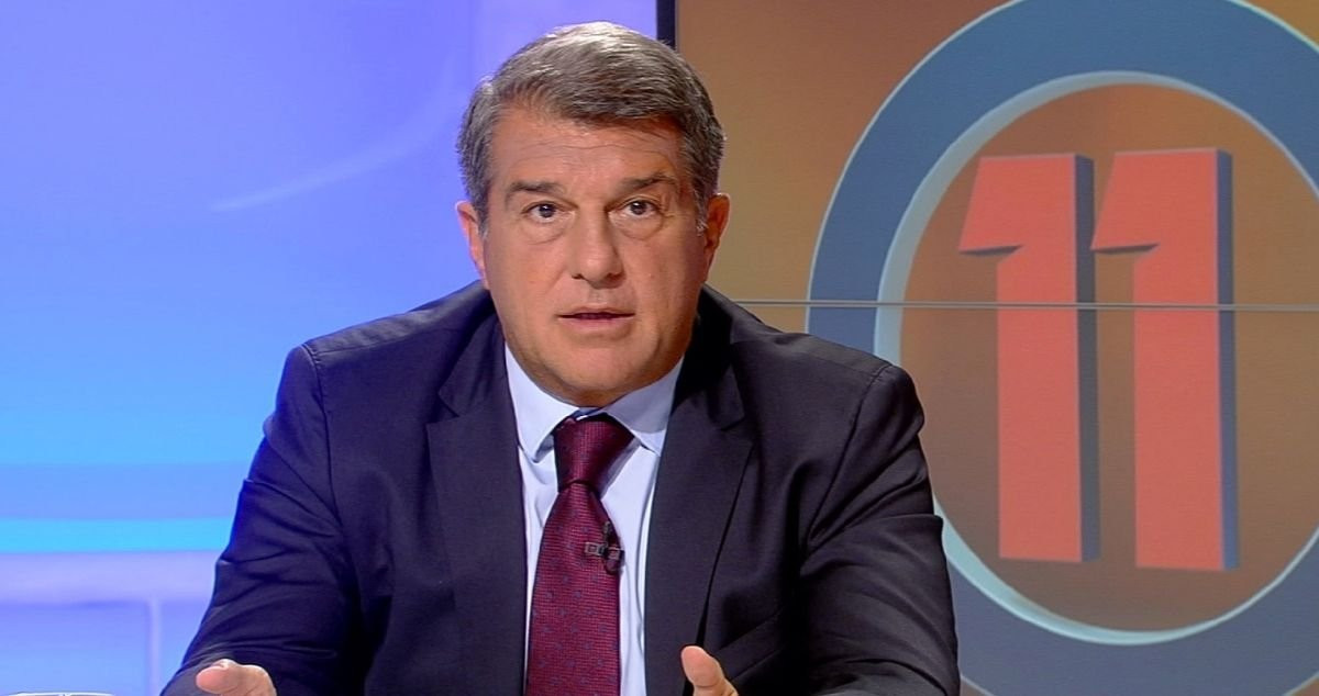 Joan Laporta en una entrevista en Esport 3 / Esport 3