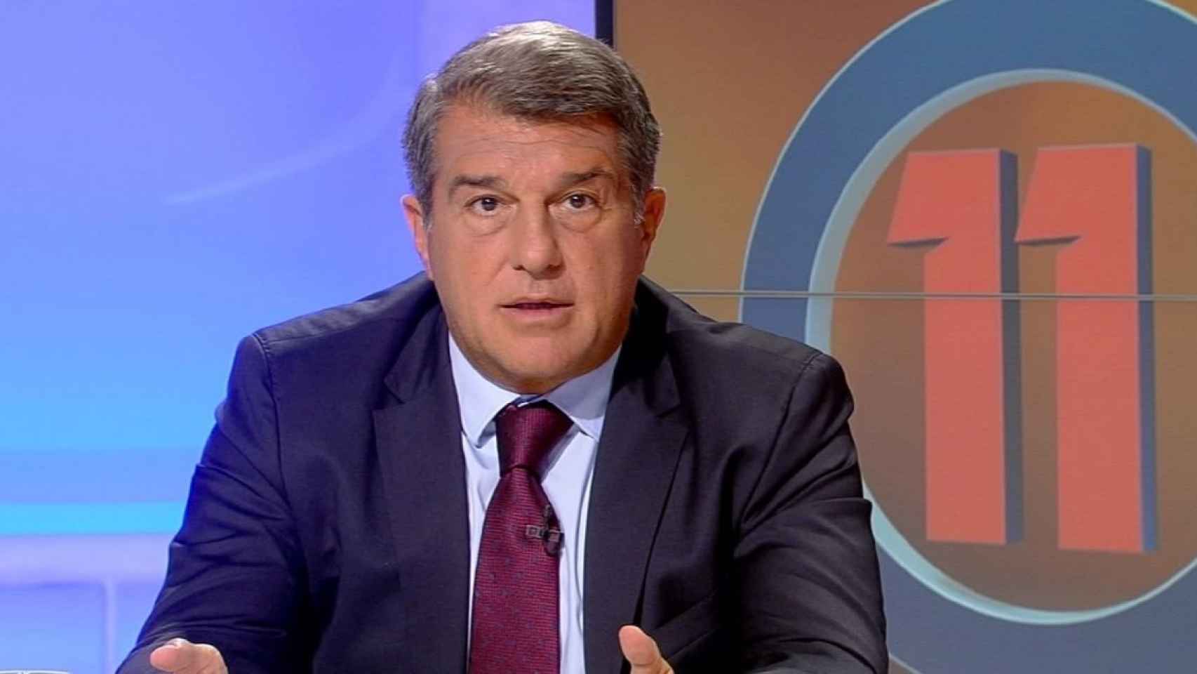 Joan Laporta en una entrevista en Esport 3 / Esport 3