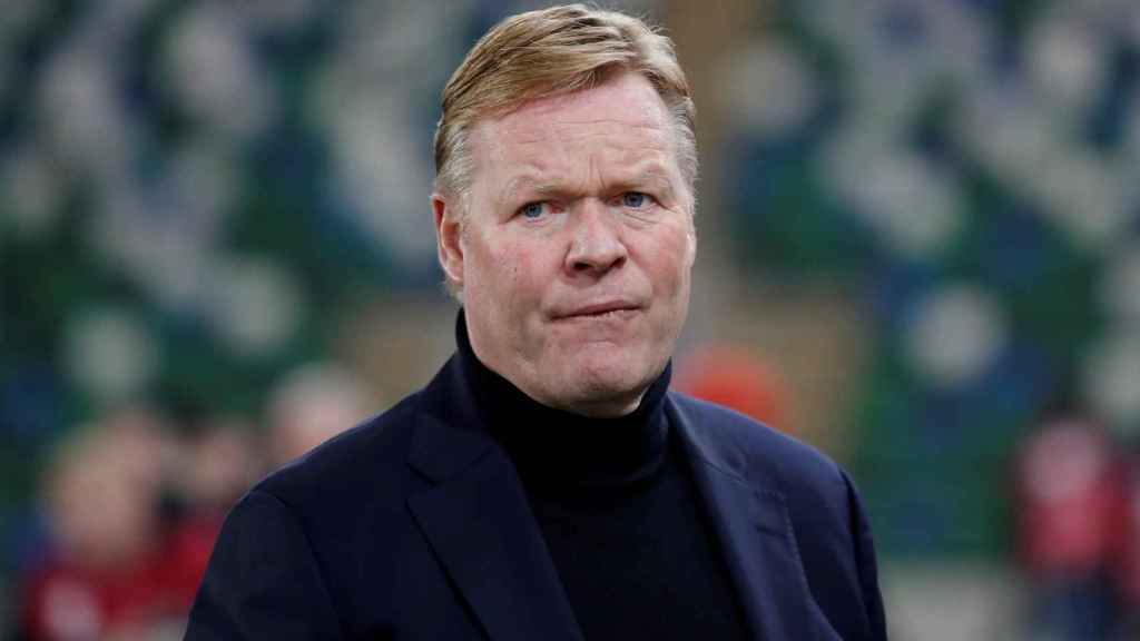 Koeman, en un partido con la selección de Holanda | EFE