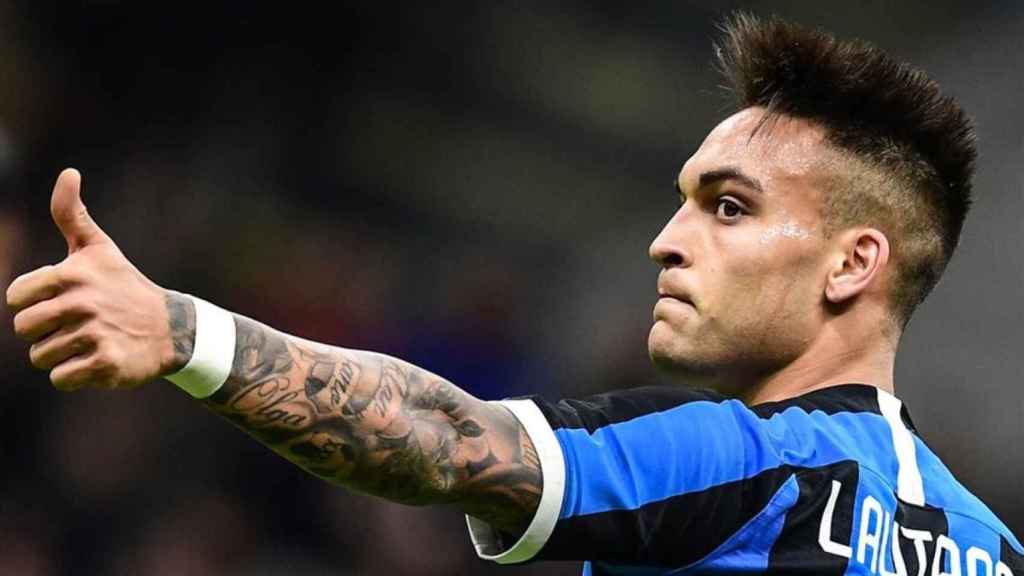 Lautaro Martínez, en un partido con el Inter de Milán | EFE