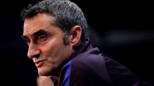 Valverde, en la rueda de prensa previa al Atlético | EFE