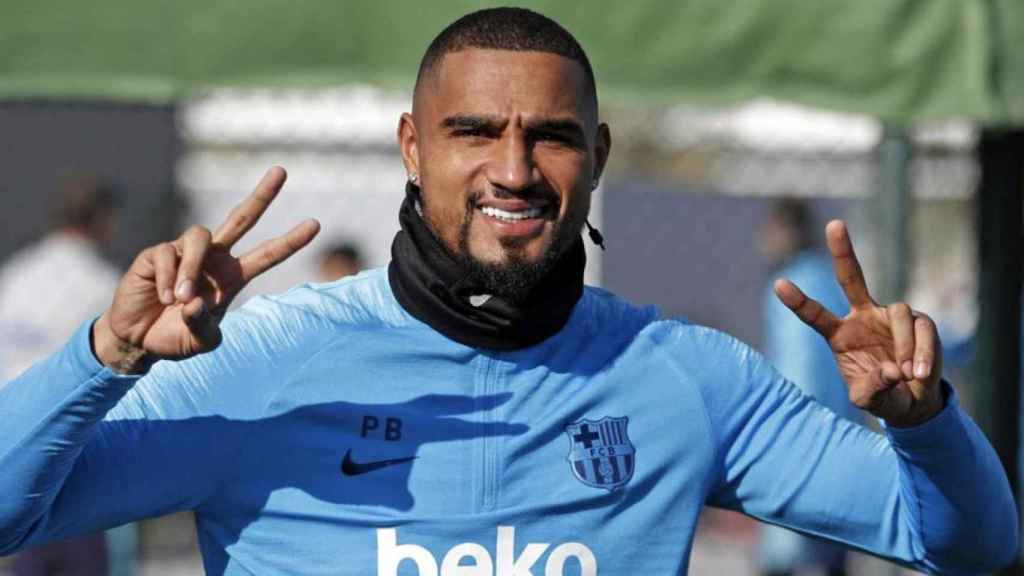 Una foto de archivo de Prince Boateng / FCB