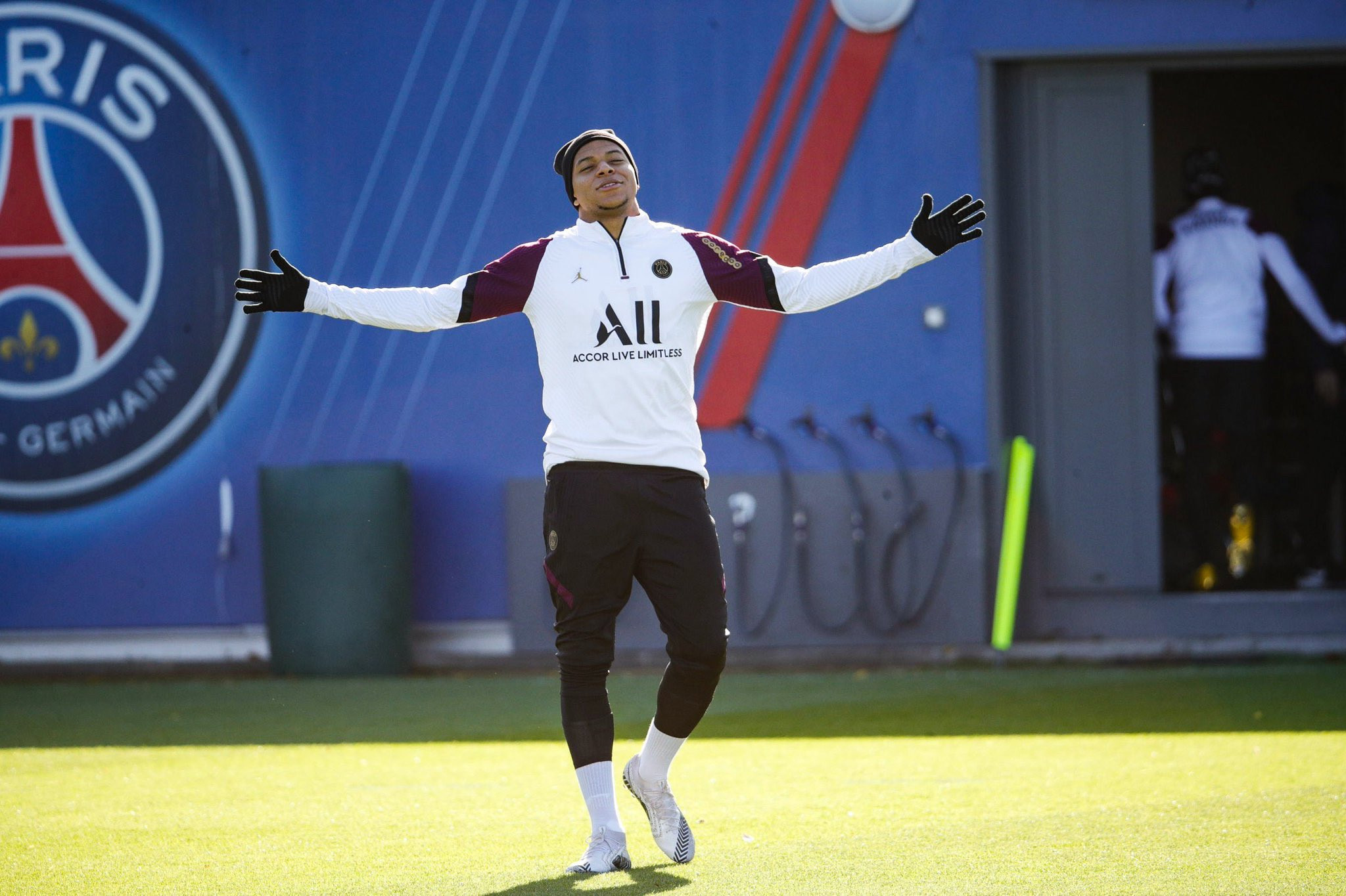 Mbappé entrenando con el PSG / PSG