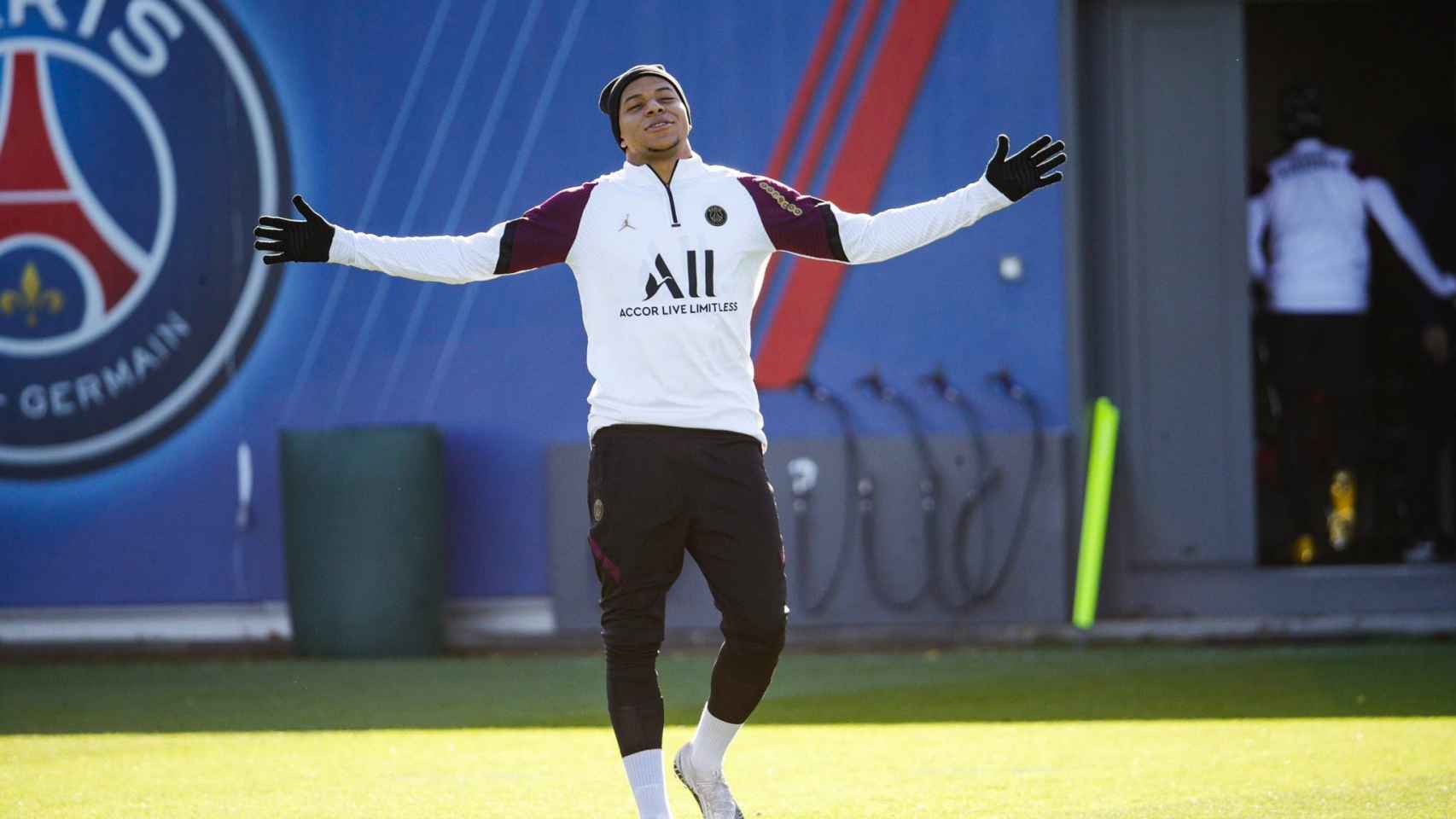 Mbappé entrenando con el PSG / PSG