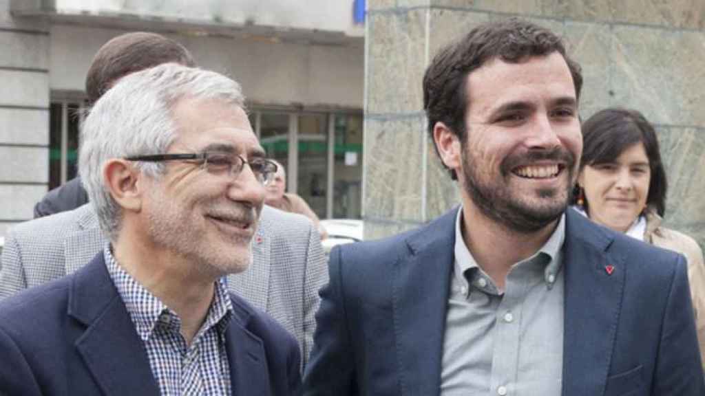 Gaspar Llamazares y Alberto Garzón en una imagen de archivo