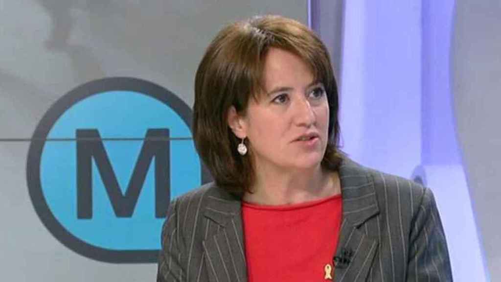 La presidenta de la ANC, Elisenda Paluzie, en TV3 / TV3