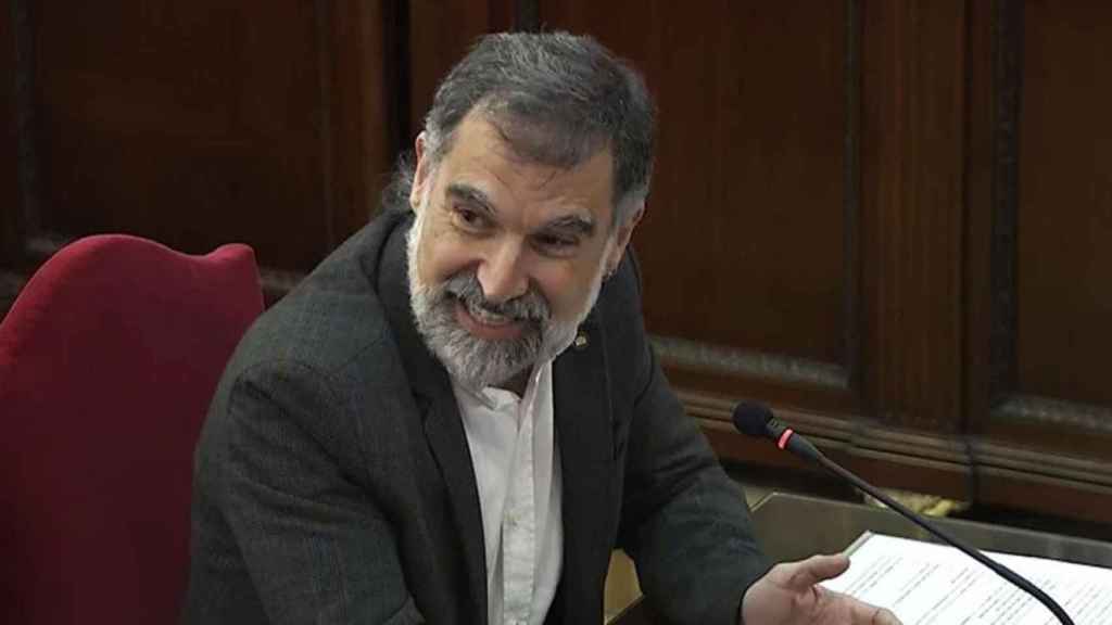 Jordi Cuixart durante el juicio en el Tribunal Supremo / EE