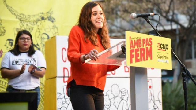 Anna Saliente, candidata de la CUP en Barcelona / @CUPBarcelona