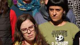 Eulalia Reguant y Anna Gabriel, las diputadas de la CUP que intervinieron en la comparecencia de Germà Gordó / EFE