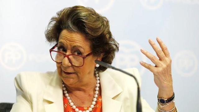 Rita Barberá, exalcaldesa de Valencia.