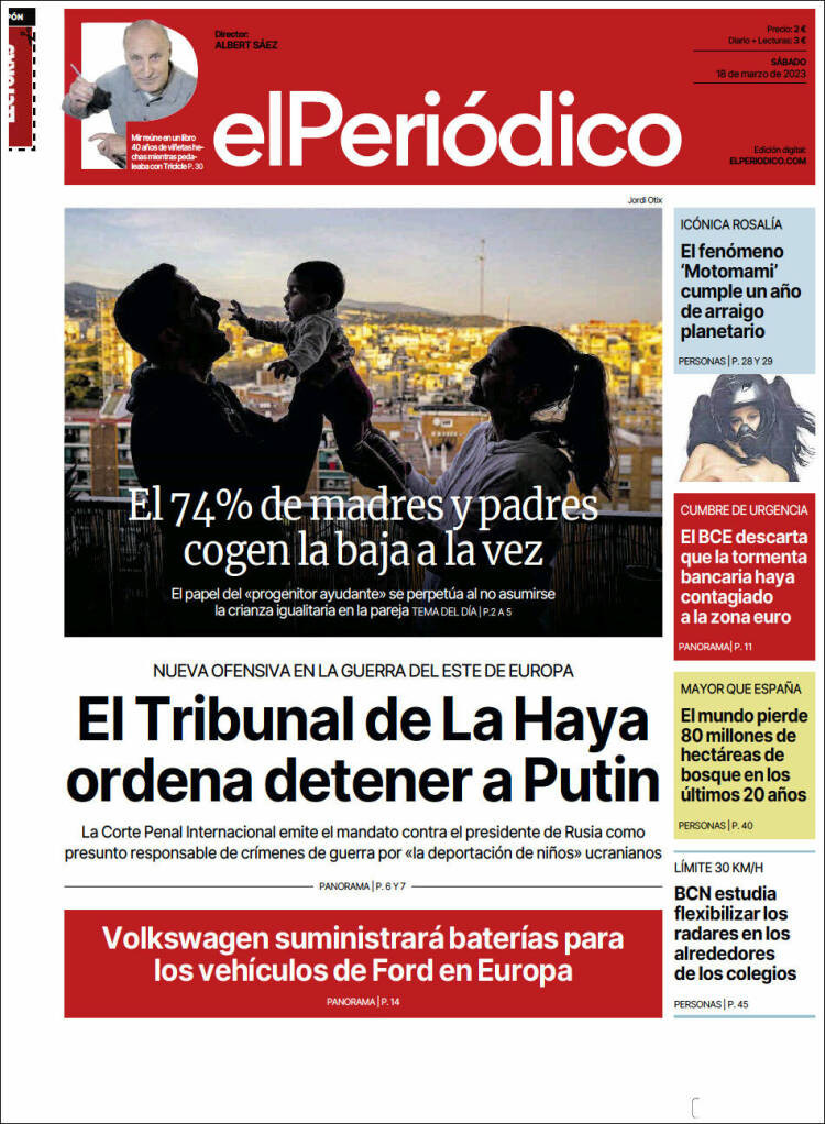 El Periódico 18 marzo