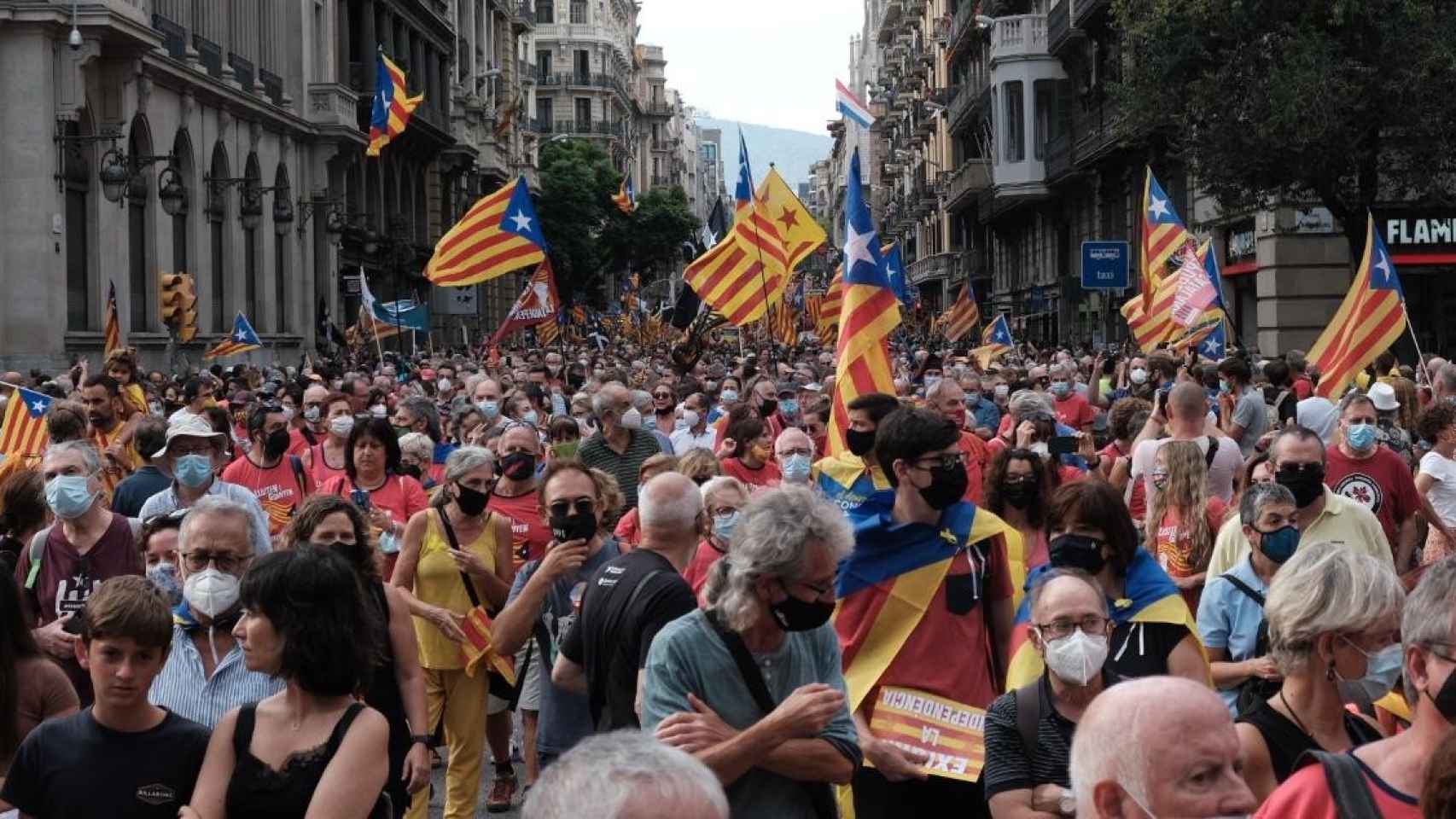 Manifestación de la Diada de 2021 / Pablo Miranzo (CG)